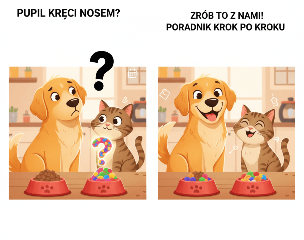 Jak bezpiecznie zmienić karmę Twojemu pupilowi? 7 dni na płynne przejście
