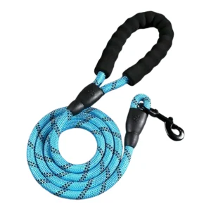 LUX PETS SMYCZ LINA SOFTGRIP NIEBIESKA 1.2 FI 150 CM