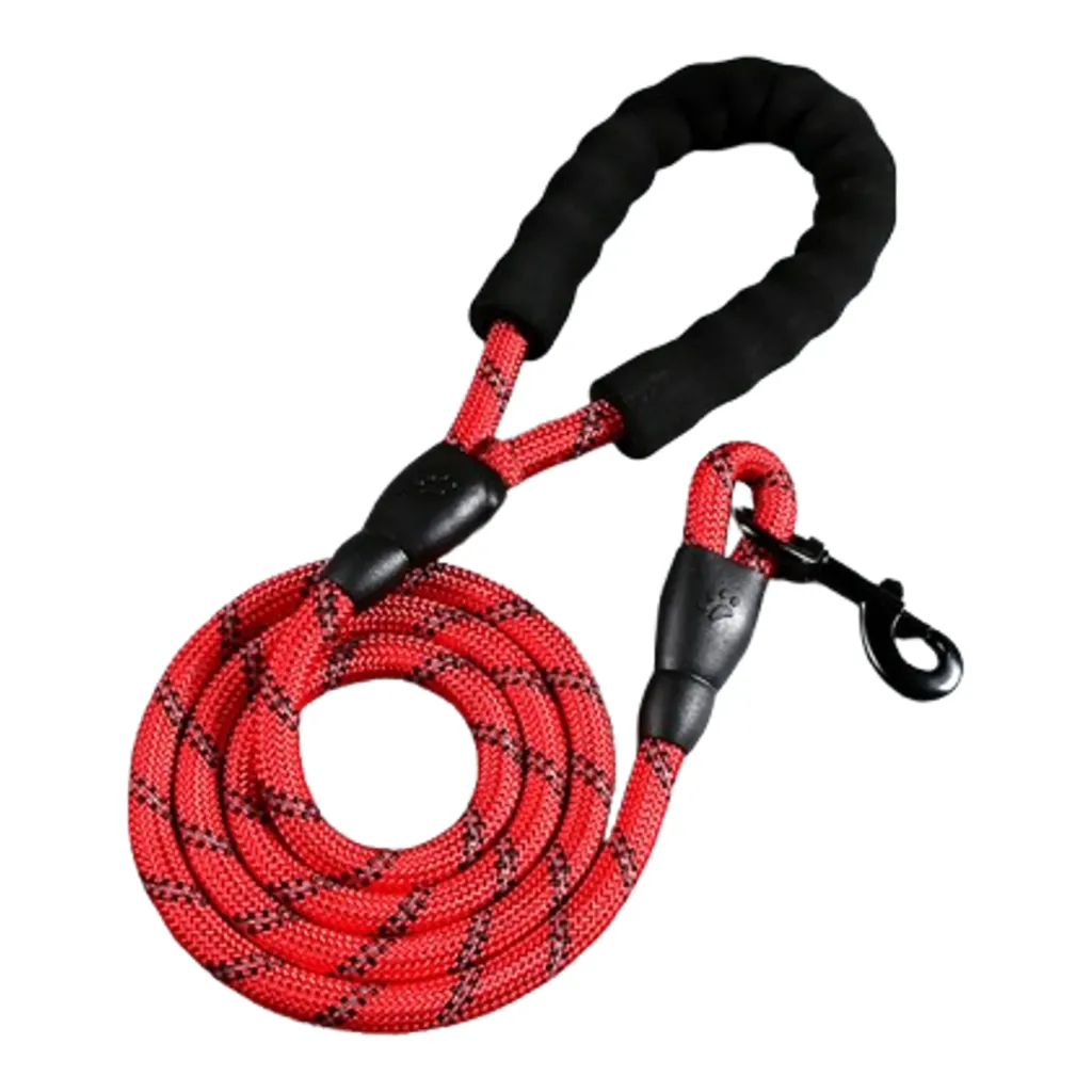 Lux Pets Smycz Lina Softgrip Czerwona 1.2 Fi 150 Cm