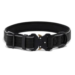 LUX PETS OBROŻA ALPHA REFLECTIVE CZARNA 2.5 S 30-41 OD 5 DO 12 Lux Pets Obroża Alpha Reflective Czarna 2.5 CM S , obroża taktyczna dla psa , obroża odblaskowa dla psa , czarna obroża dla psa , obroża dla psa 5-12 kg , obroża dla Beagle , obroża dla Cocker Spaniel , obroża dla French Bulldog , obroża dla Shih Tzu , obroża dla Jamnika , obroża dla West Highland White Terrier , obroża dla aktywnego psa , obroża z SBR , wytrzymała obroża dla psa , bezpieczna obroża dla psa , obroża dla psa na noc , Lux Pets Alpha Reflective