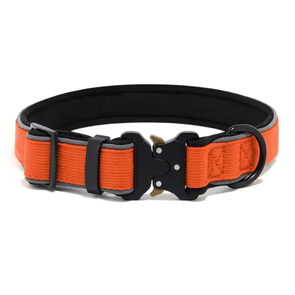 Lux Pets Obroża Alpha Reflective Pomarańczowa 2.5 S 30-41 Od 5 Do 12