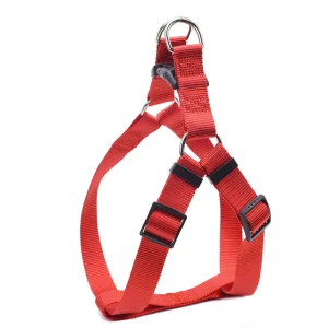 LUX PETS SZELKI CLASSIC NYLONOWE CZERWONE 2.0 M 35-50 DO 20 KG Lux Pets Szelki Classic Nylonowe Czerwone Rozmiar M , szelki dla psa 20 kg , czerwone szelki dla średniego psa , szelki dla Border Collie , szelki dla Buldoga Francuskiego , szelki dla Cocker Spaniela , szelki dla Beagle , szelki dla Sznaucera średniego , szelki dla Welsh Corgi Pembroke , szelki dla Staffordshire Bull Terriera , szelki dla Australian Shepherd miniaturki , Lux Pets szelki dla średniego psa , szelki bezuciskowe dla psa , najlepsze szelki dla średnich psów , szelki nylonowe Lux Pets , komfortowe szelki dla psa , bezpieczne szelki dla psa