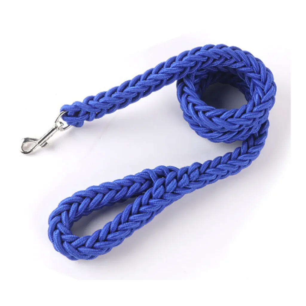 Lux Pets Smycz Twist Warkocz Lina Niebieska