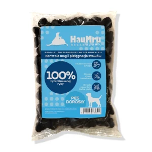 HAUMRU BEZZBOŻOWA -VET PIES- KONTROLA WAGI I PIELĘGNACJA STAWÓW - PIES DOROSŁY -100G karma dla psa,karma weterynaryjna dla psa,odchudzanie psa,karma na stawy dla psa,bezzbożowa karma dla psa,kontrola wagi psa,regeneracja stawów psa,biała ryba karma dla psa,HauMru VET,L-karnityna dla psa,kolagen dla psa,omułek zielonowargowy dla psa,dieta weterynaryjna dla psa,karma dla psa z nadwagą,karma dla psa z problemami stawowymi,najlepsza karma na odchudzanie dla psa,karma dla psa z rybą,zdrowa waga psa,mobilność stawów psa,karma dla starszego psa na stawy,karma dla psa seniora,karma dla psa z artrozą,dieta niskokaloryczna dla psa,karma dla psa z białej ryby,karma dla psa z wrażliwym żołądkiem,karma hipoalergiczna dla psa