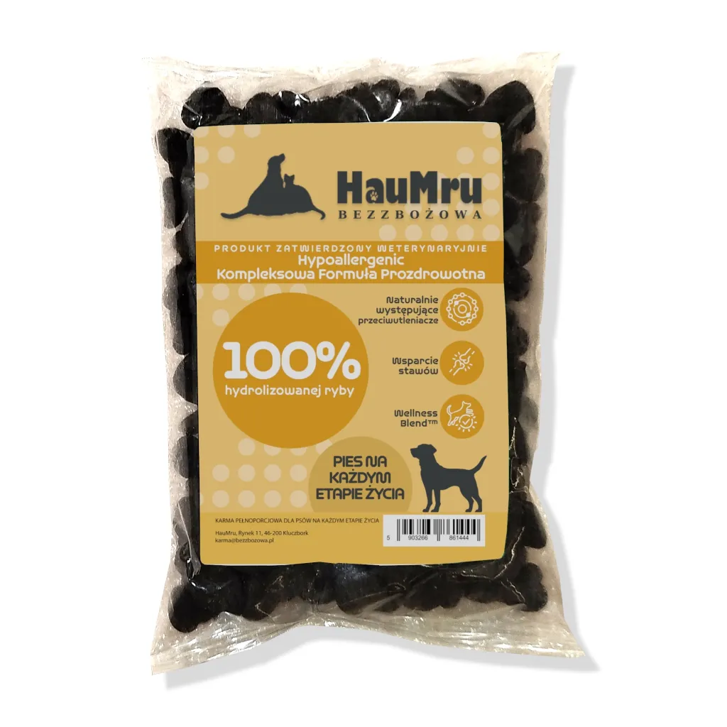 Haumru Bezzbożowa -Vet Pies- Hypoallergenic Na Każdym Etapie Życia -100g