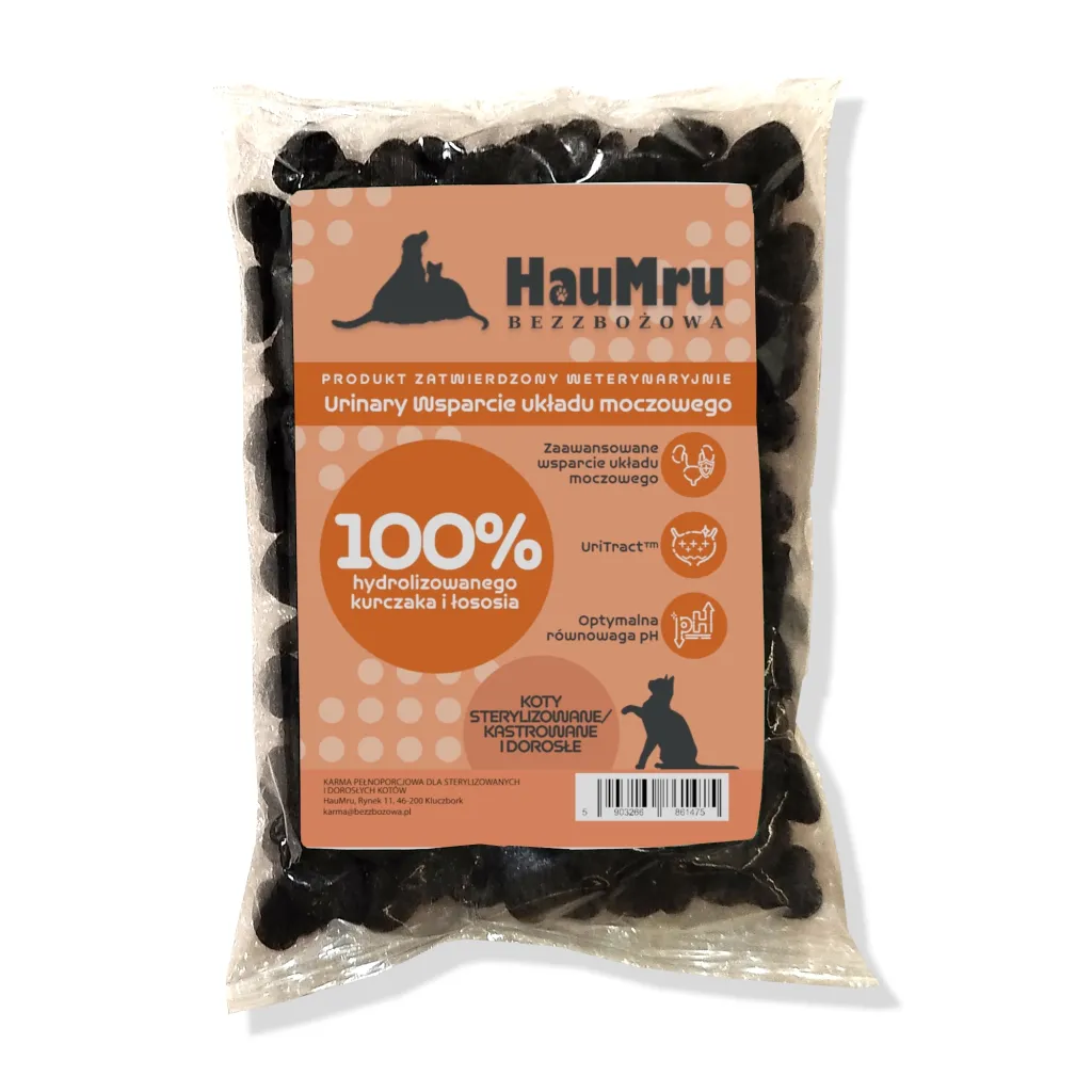Haumru Bezzbożowa -Vet Kot- Urinary Wsparcie Układu Moczowego-100g